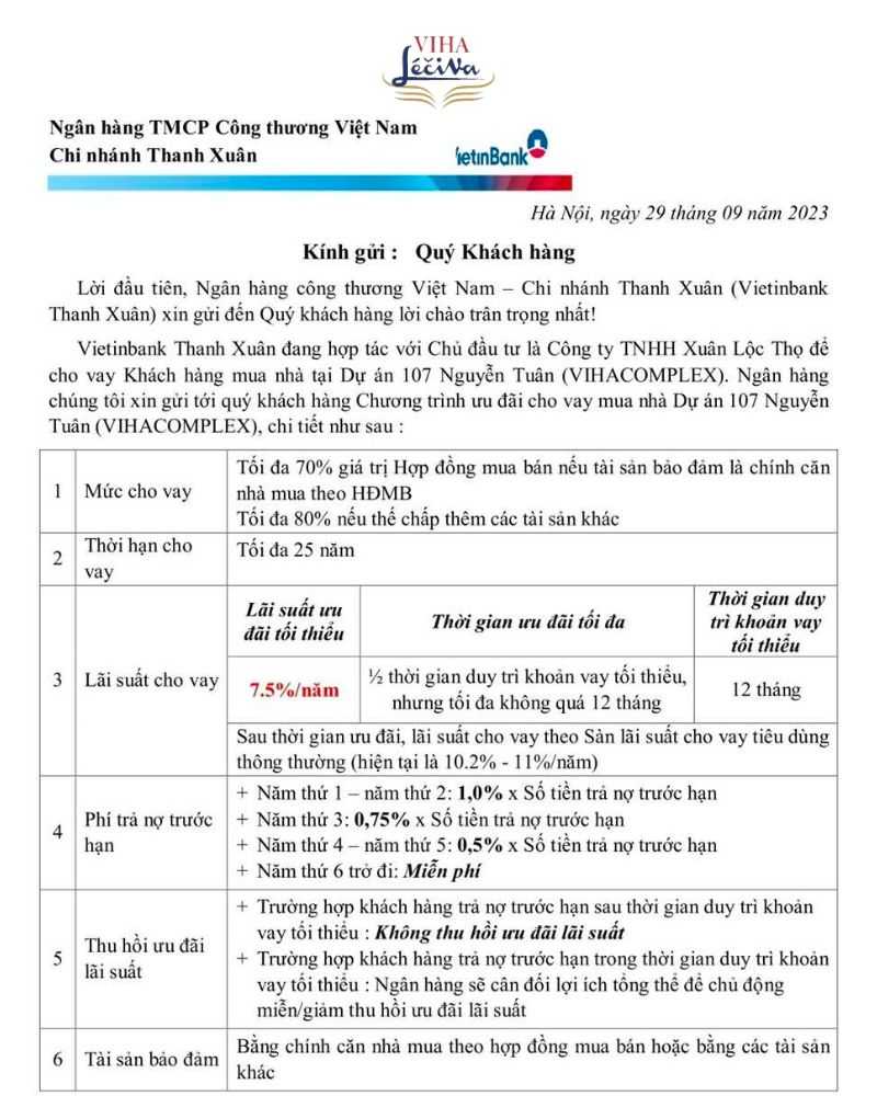Hợp tác với Viettinbank hỗ trợ vay vốn