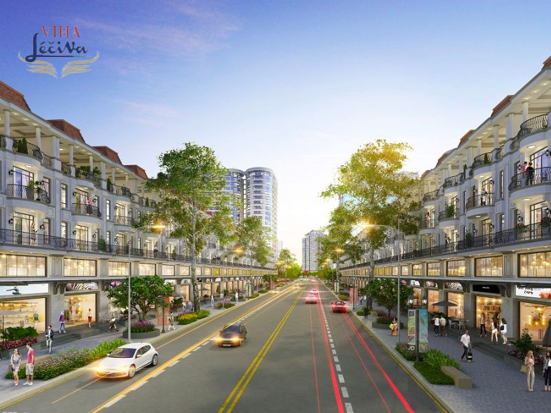 Các căn chung cư và shophouse tại Viha Leciva nằm tại vị trí thuận tiện