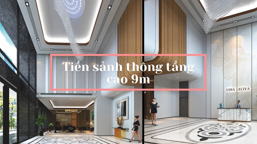 Sảnh đón tiếp sang trọng đẳng cấp 5 sao Vila Leciva